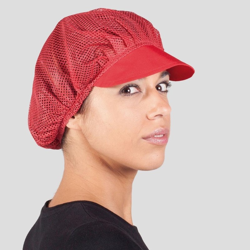GORRA UNISEX REJILLA Y VICERA A COLOR
