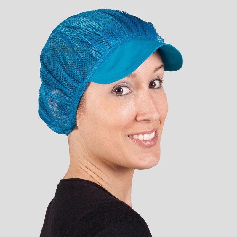 GORRA UNISEX REJILLA Y VICERA A COLOR