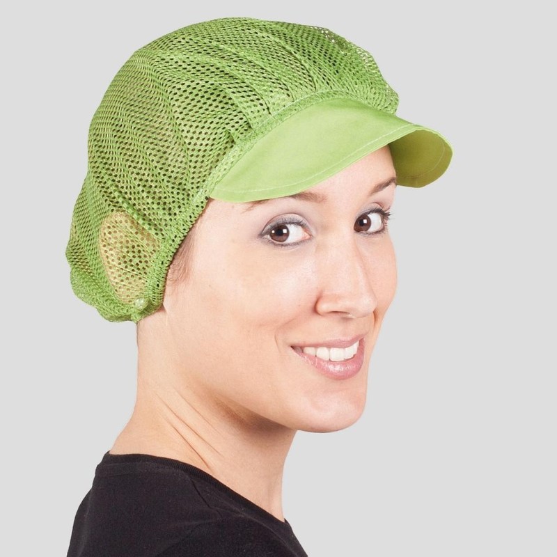 GORRA UNISEX REJILLA Y VICERA A COLOR