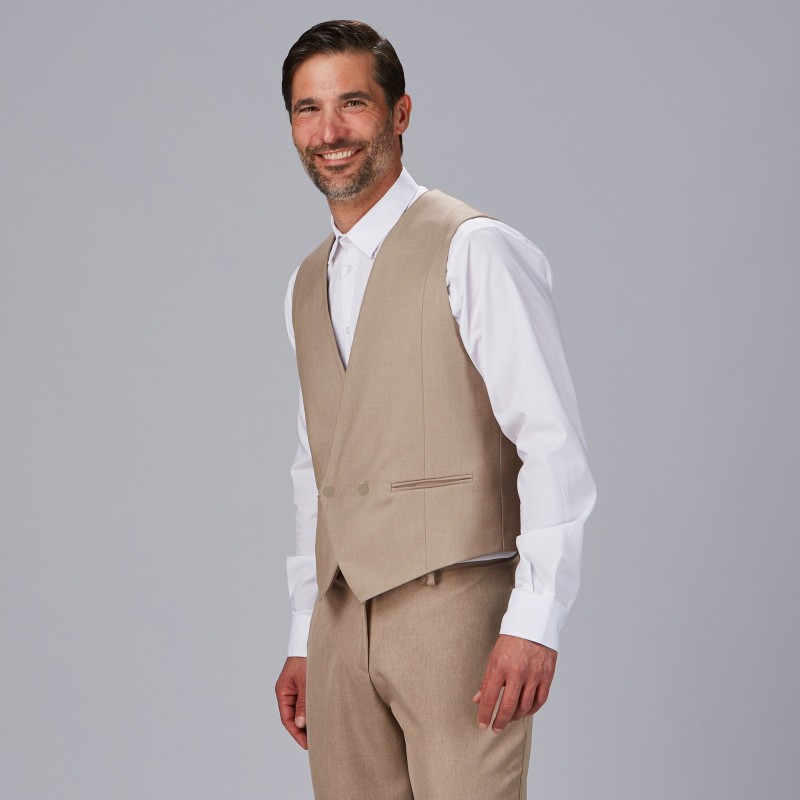 CHALECO CRUZADO PARA HOMBRE