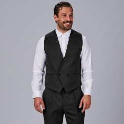 ⭐ CHALECO HOMBRE CRUZADO SARGA | Azules de Vergara