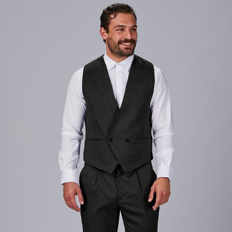 CHALECO HOMBRE CRUZADO SARGA