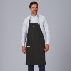 ⭐ DELANTAL PETO UNISEX 100% POLIESTER | Azules de Vergara