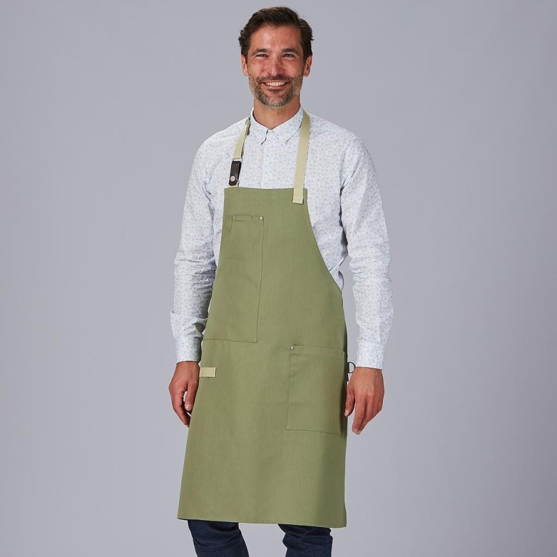 DELANTAL PETO UNISEX 100% POLIESTER
