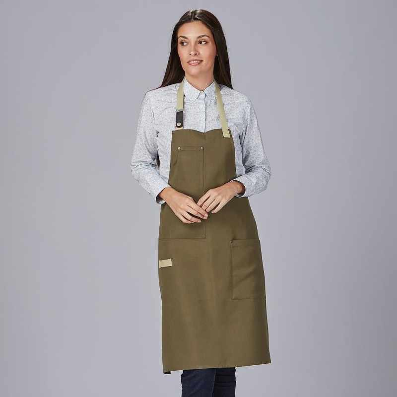 DELANTAL PETO UNISEX 100% POLIESTER