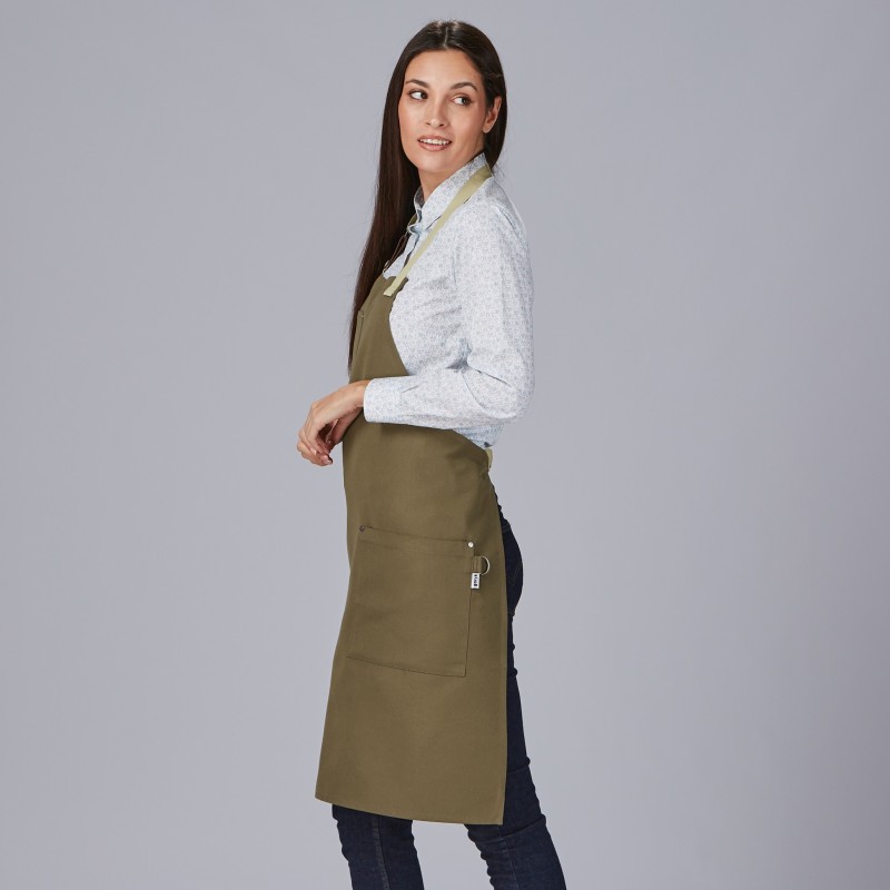 DELANTAL PETO UNISEX 100% POLIESTER