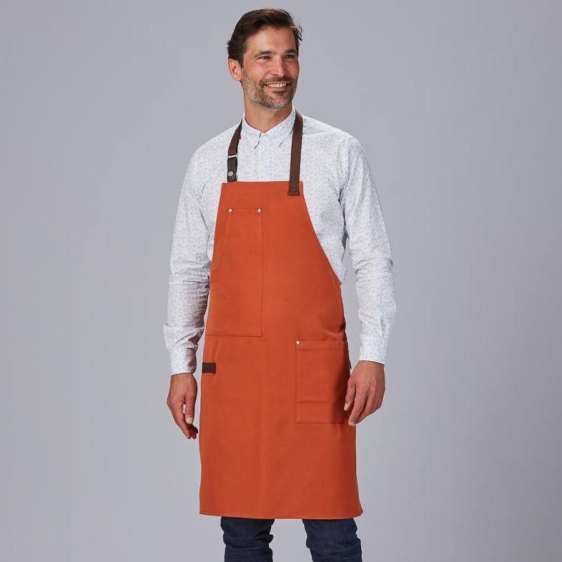 DELANTAL PETO UNISEX 100% POLIESTER
