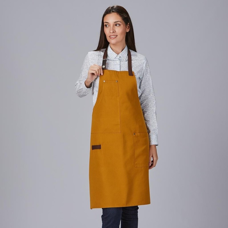 DELANTAL PETO UNISEX 100% POLIESTER