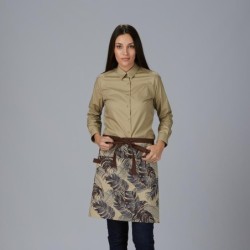 ⭐ DELANTAL CORTO ESTAMPADO UNISEX | Azules de Vergara