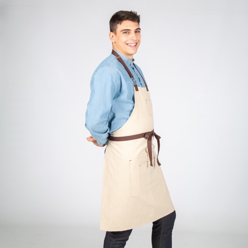 DELANTAL PETO CON HEBILLA