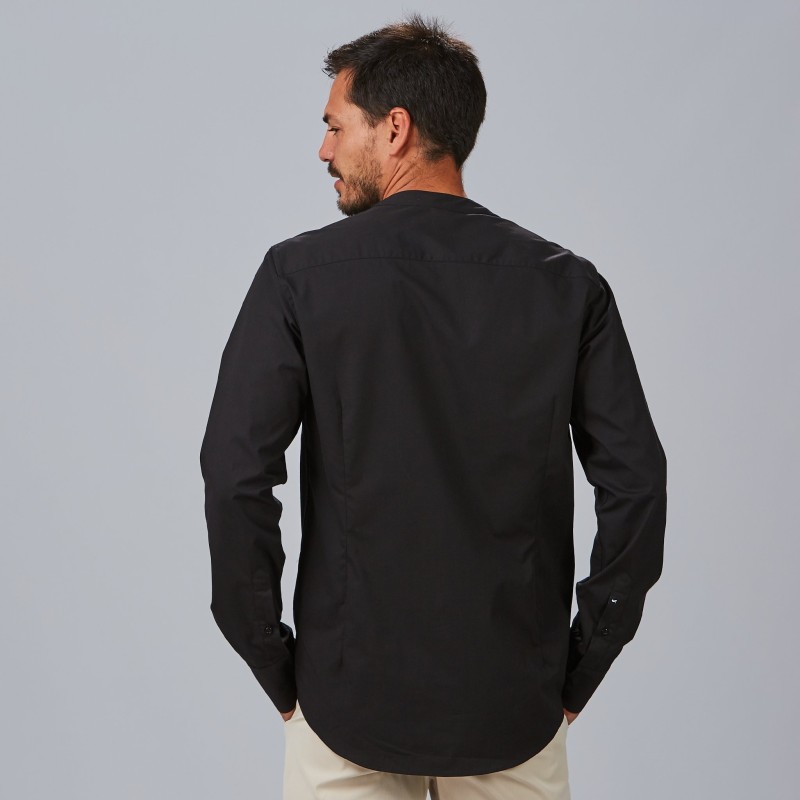 CAMISA HOMBRE CUELLO CHIMENEA SLIM FIT