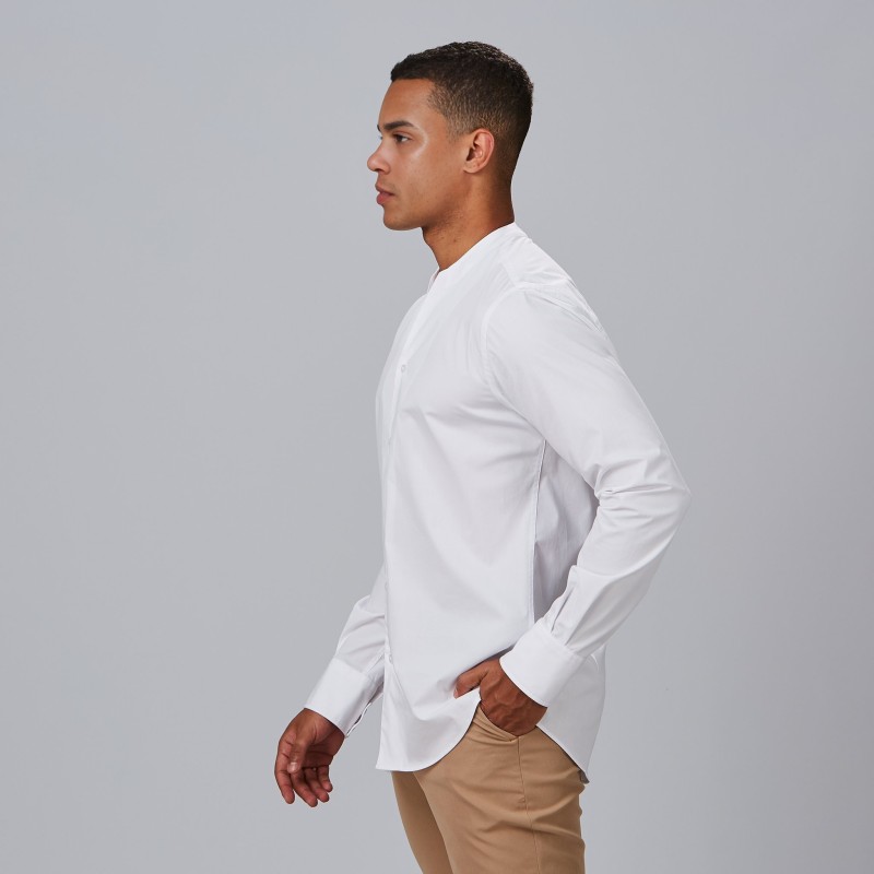 CAMISA HOMBRE CUELLO CHIMENEA SLIM FIT