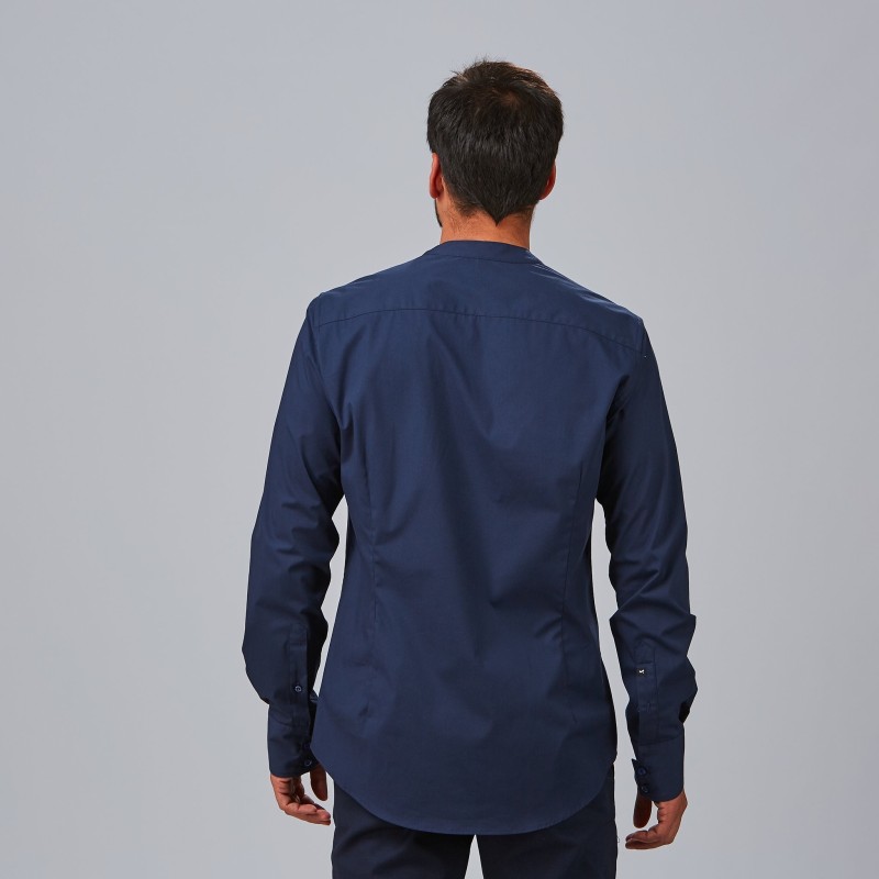CAMISA HOMBRE CUELLO CHIMENEA SLIM FIT