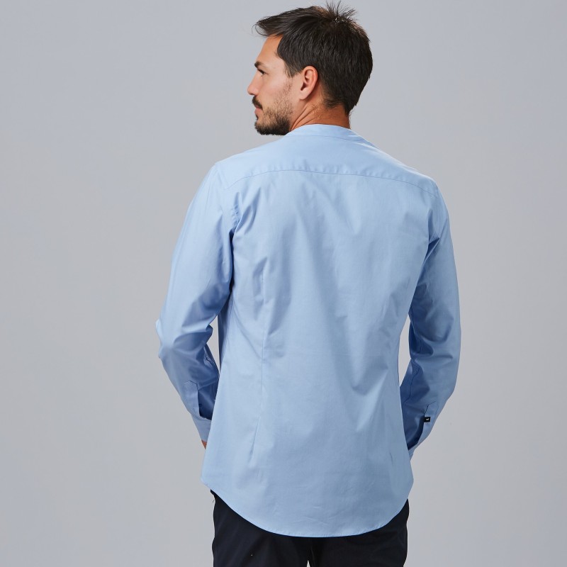 CAMISA HOMBRE CUELLO CHIMENEA SLIM FIT