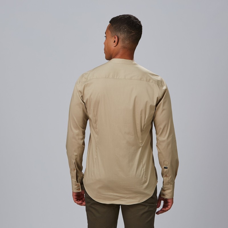 CAMISA HOMBRE CUELLO CHIMENEA SLIM FIT