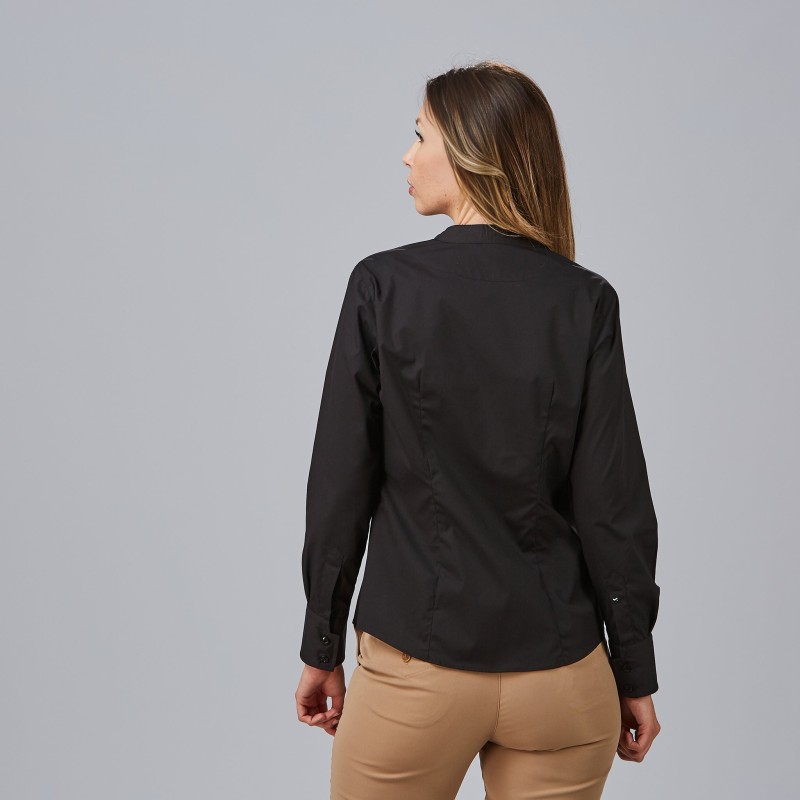 CAMISA CUELLO CHIMENEA MUJER