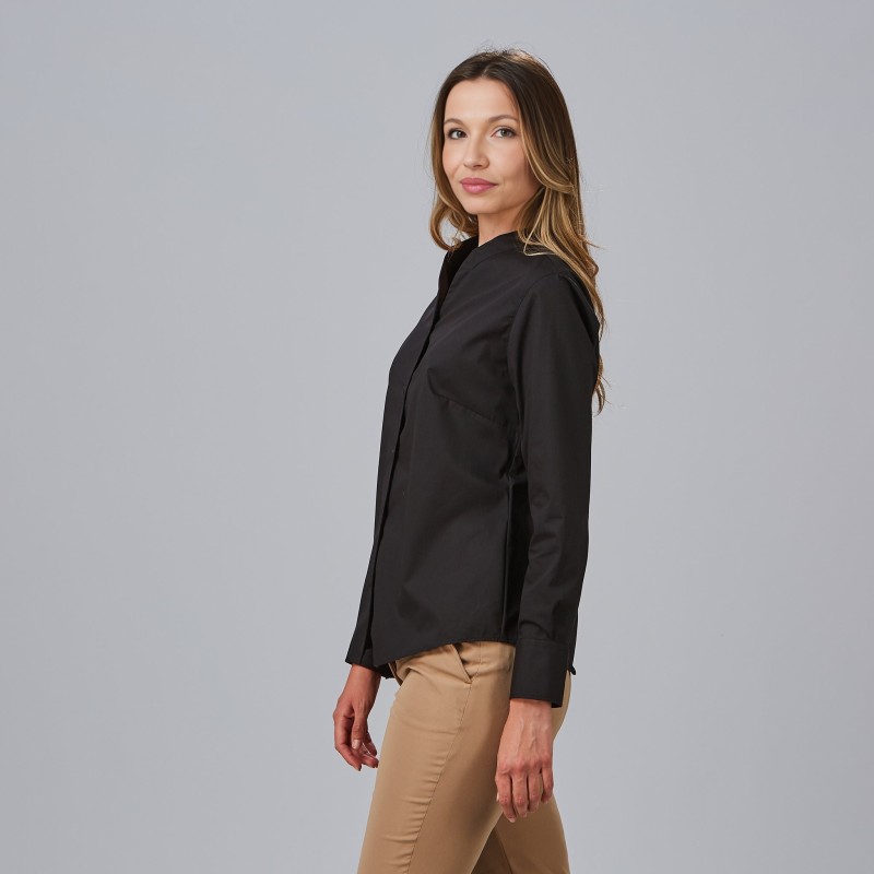 CAMISA CUELLO CHIMENEA MUJER