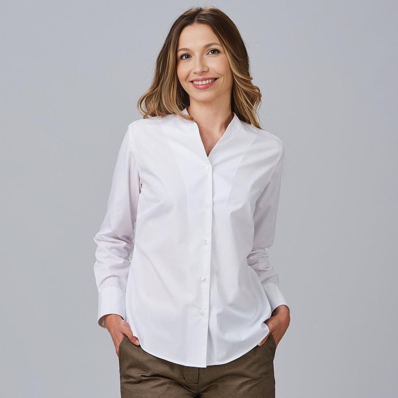 CAMISA CUELLO CHIMENEA MUJER