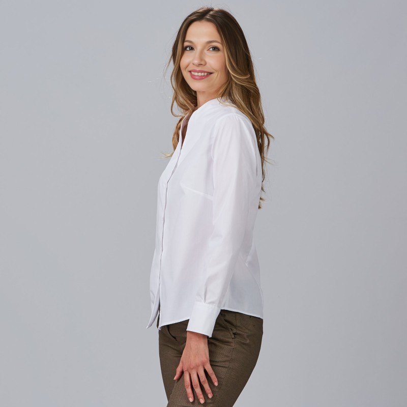 CAMISA CUELLO CHIMENEA MUJER