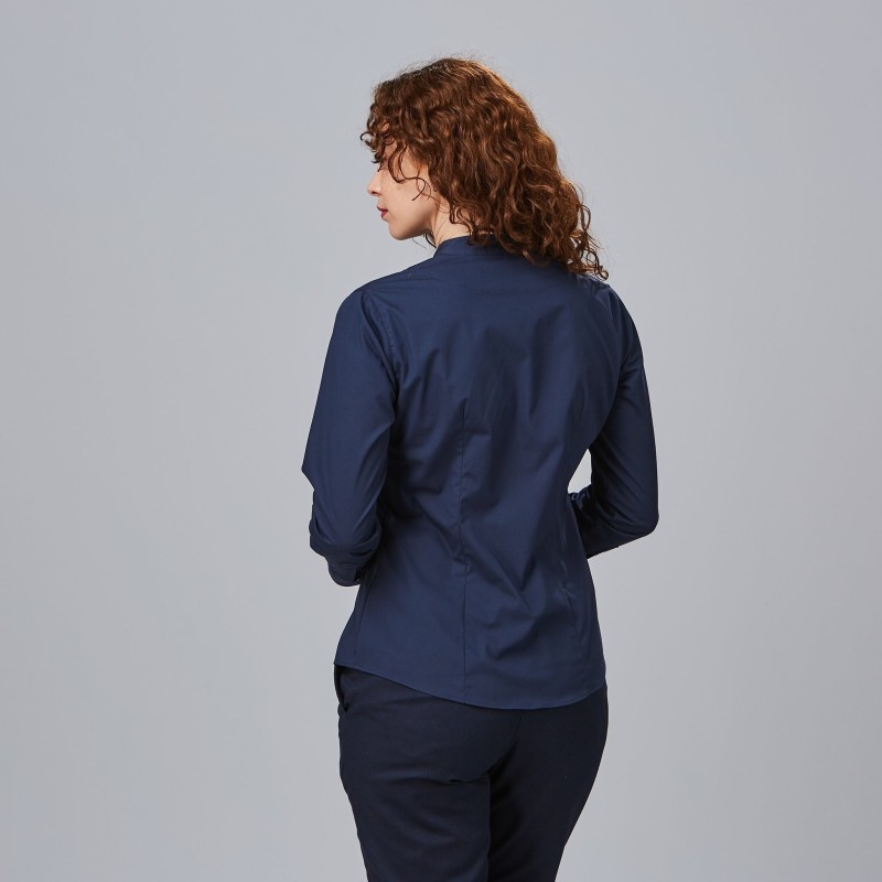 CAMISA CUELLO CHIMENEA MUJER