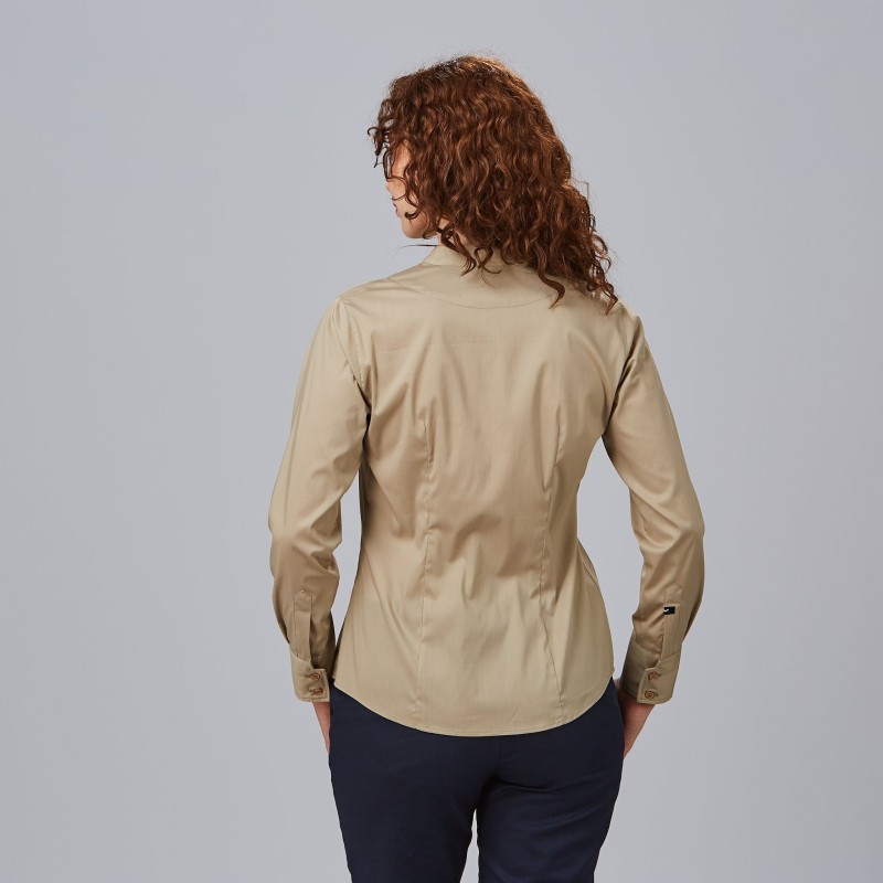 CAMISA CUELLO CHIMENEA MUJER