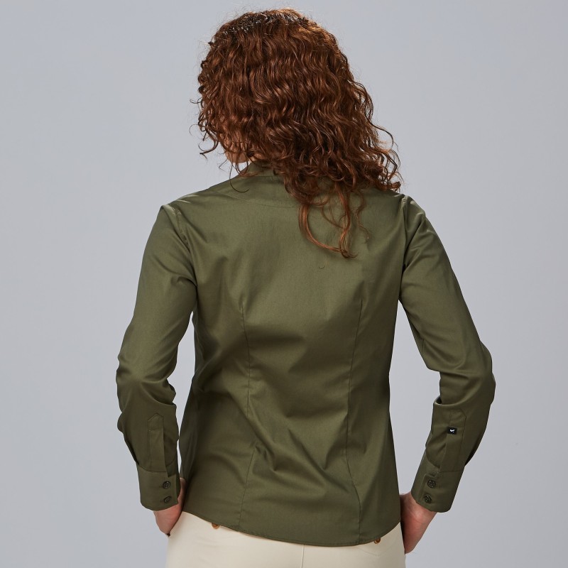 CAMISA CUELLO CHIMENEA MUJER
