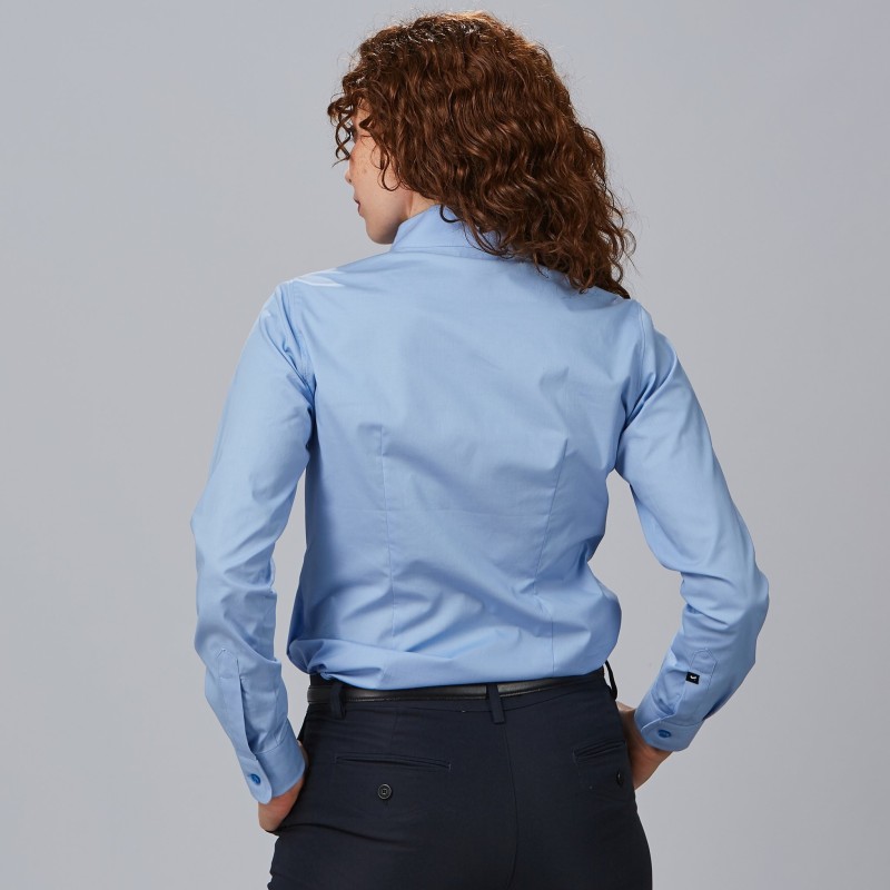 CAMISA PROFESIONAL FEMENINA POPELIN