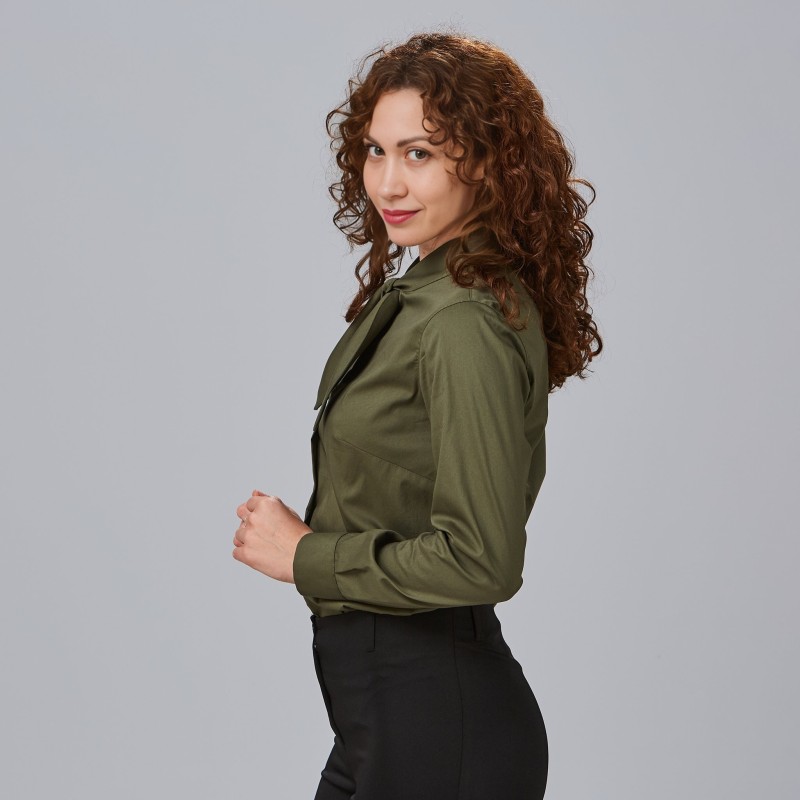 CAMISA PROFESIONAL FEMENINA POPELIN