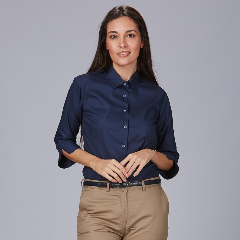 CAMISA MUJER ¾ BEA CLÁSICA