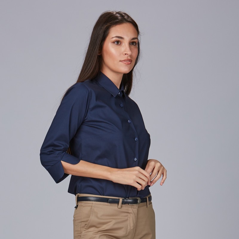 CAMISA MUJER ¾ BEA CLÁSICA