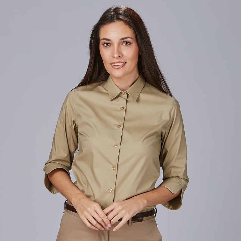 CAMISA MUJER ¾ BEA CLÁSICA