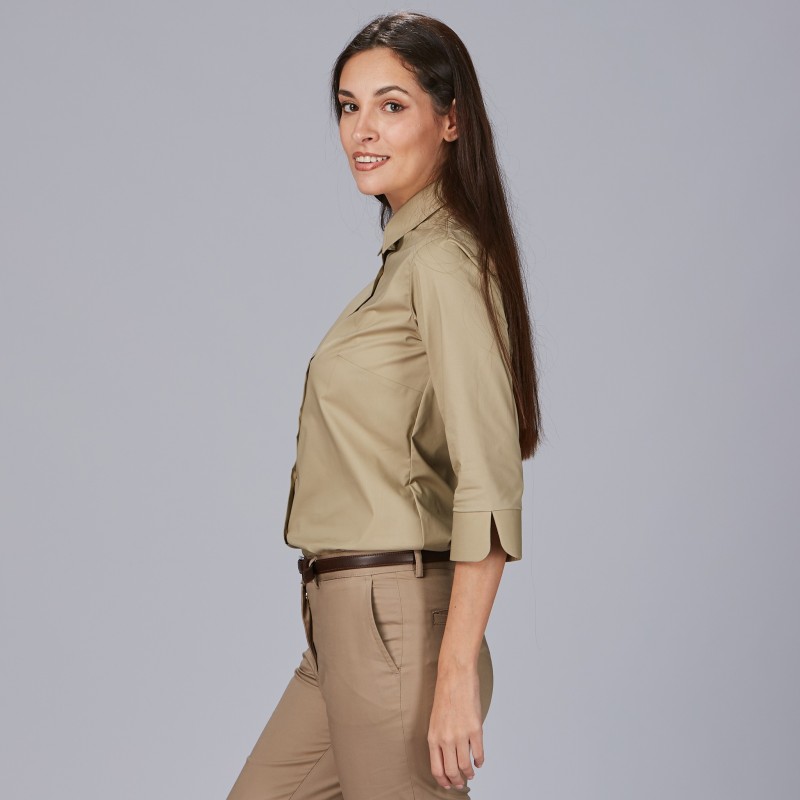 CAMISA MUJER ¾ BEA CLÁSICA