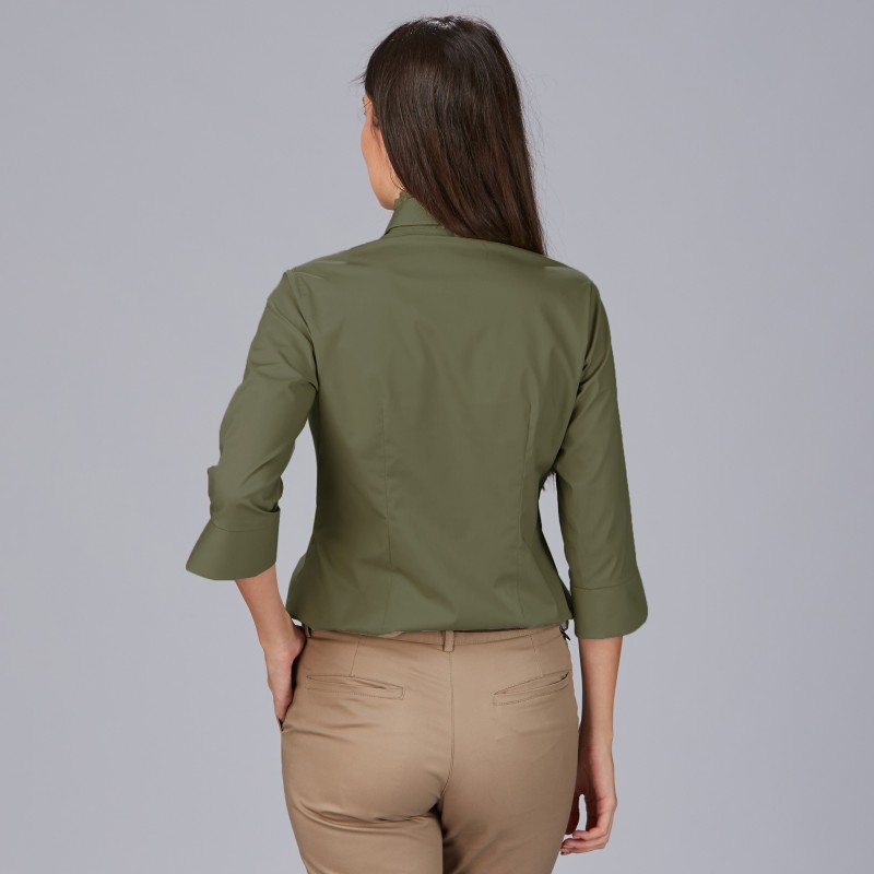 CAMISA MUJER ¾ BEA CLÁSICA