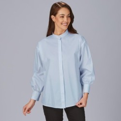 ⭐ CAMISA MUJER OVERSIZE ELYSIAN | Azules de Vergara