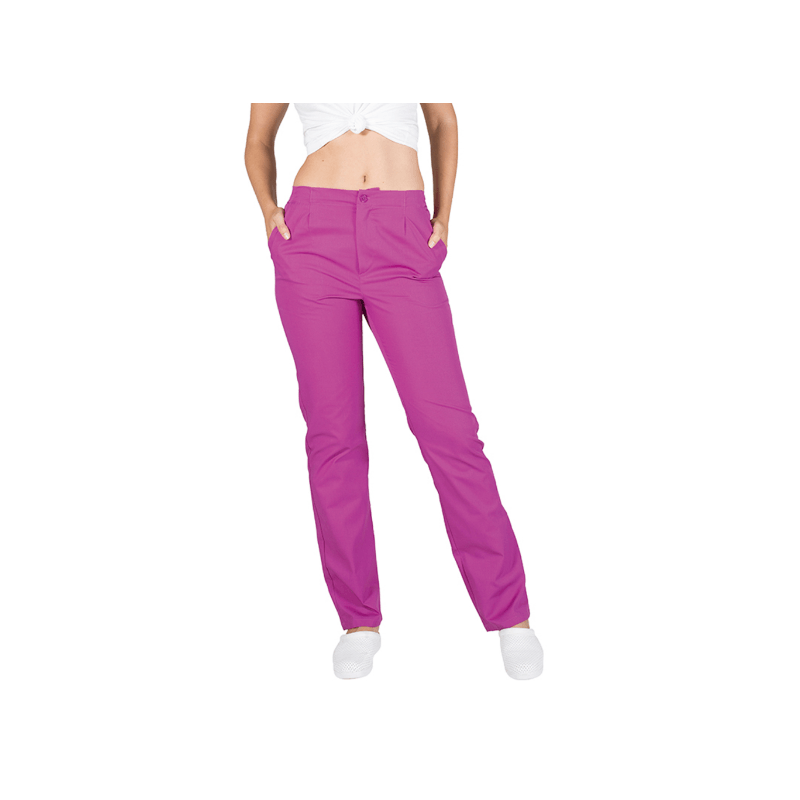 PANTALON SANITARIO CORTE RECTO CON BOTÓN