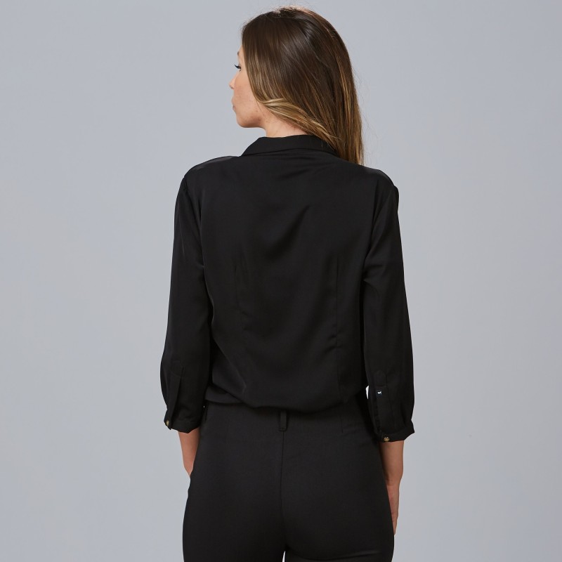 BLUSA MUJER CUELLO SOLAPA