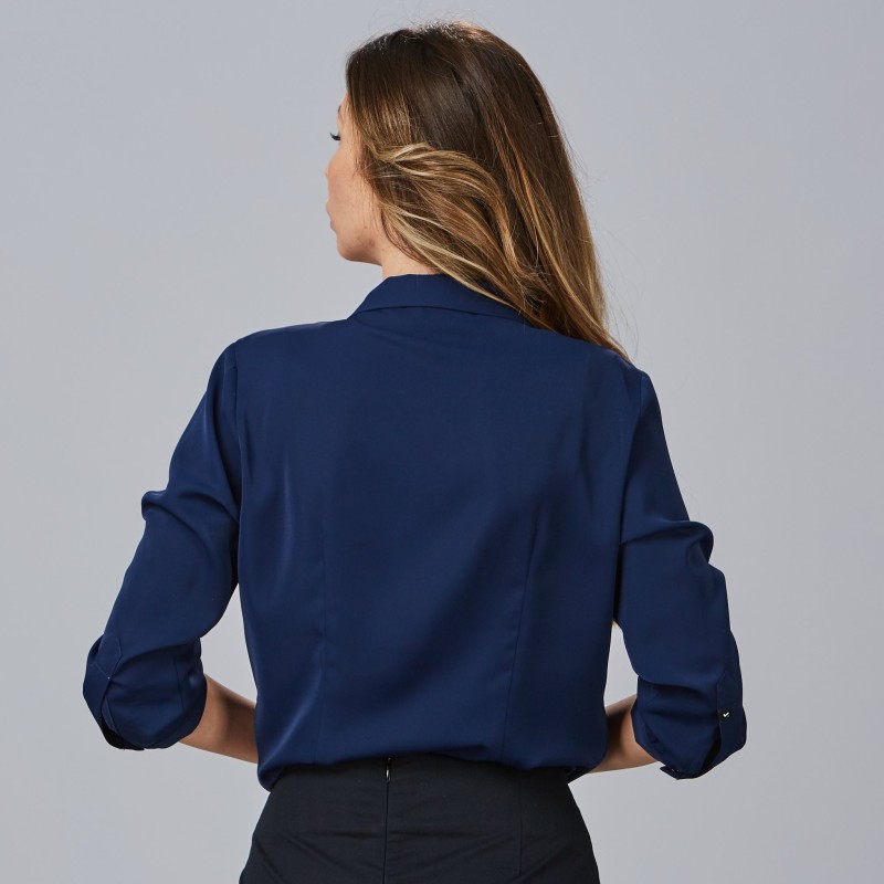 BLUSA MUJER CUELLO SOLAPA