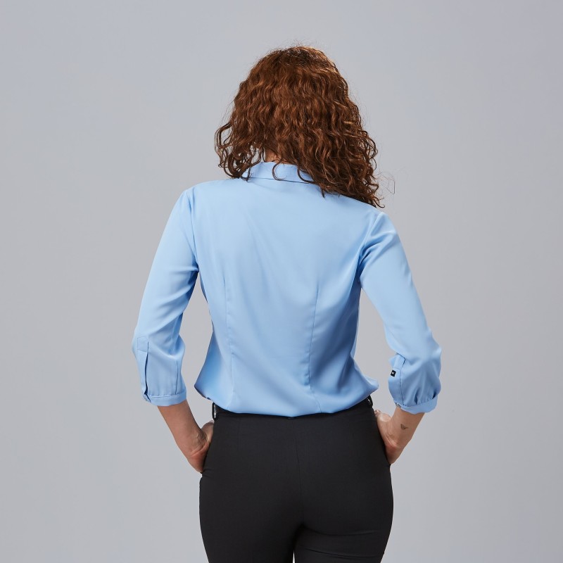 BLUSA MUJER CUELLO SOLAPA
