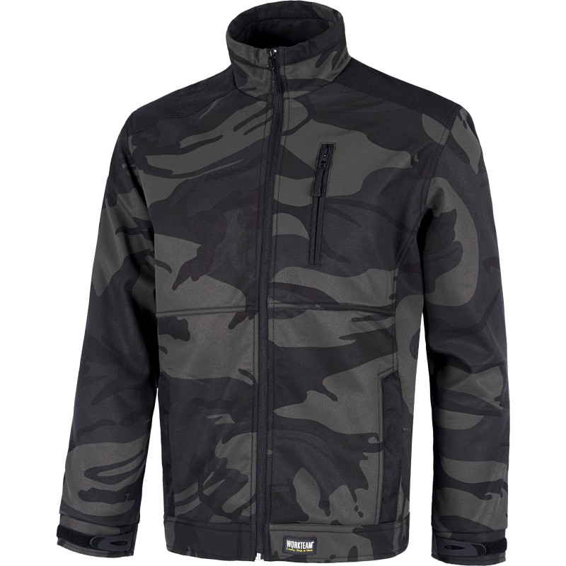 CHAQUETA CAMUFLAJE WORKSHELL