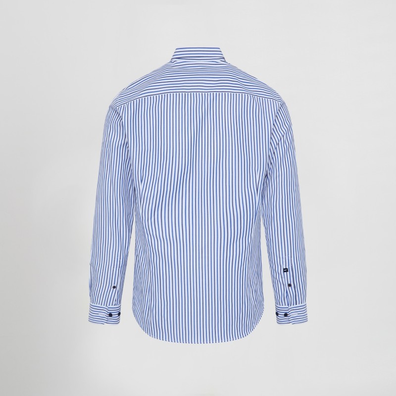 CAMISA HOMBRE RAYAS POPELIN