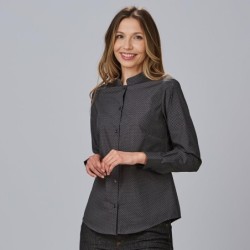 ⭐ CAMISA MUJER CUELLOMAO | Azules de Vergara
