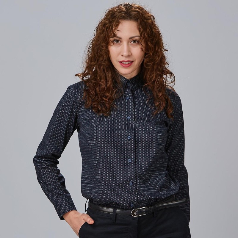 CAMISA POPELÍN PUNTOS