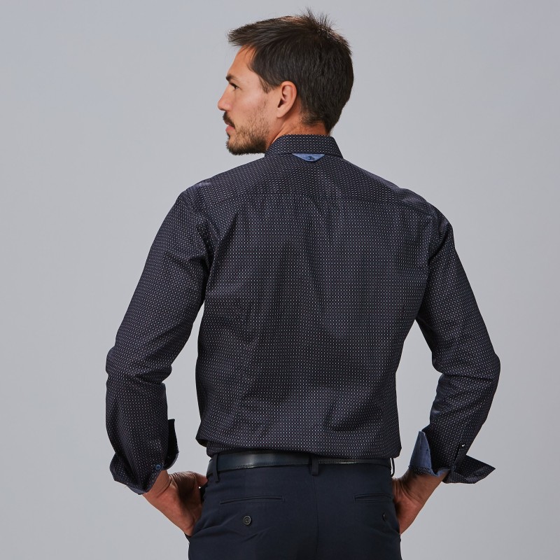 CAMISA POPELÍN PUNTOS