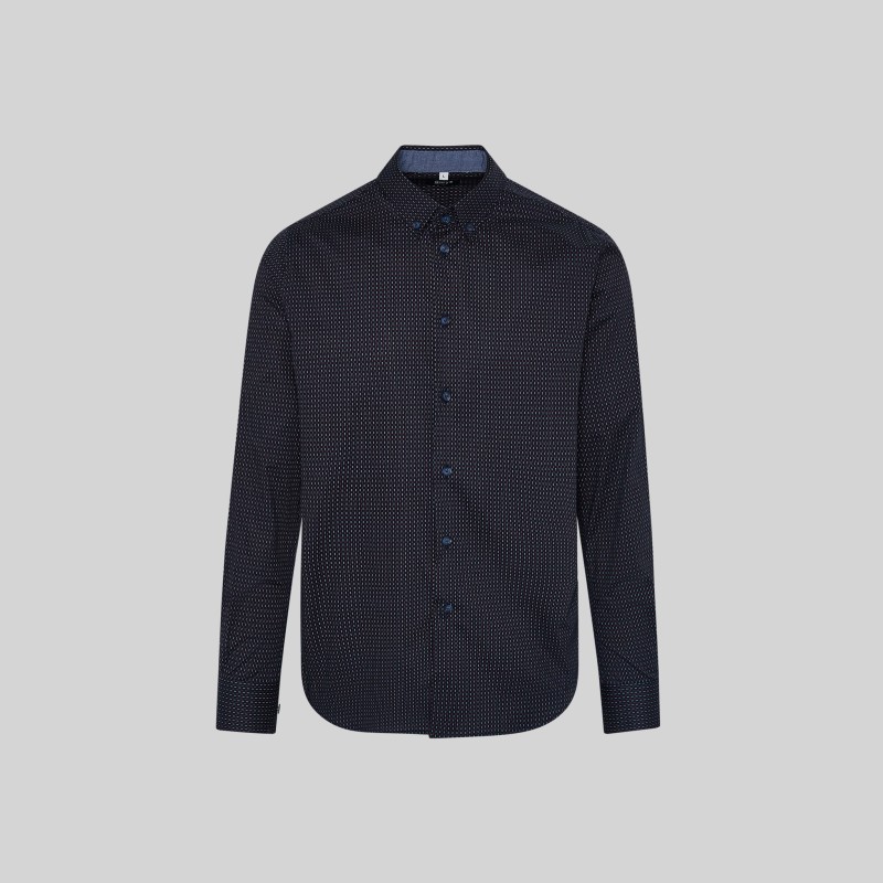 CAMISA POPELÍN PUNTOS