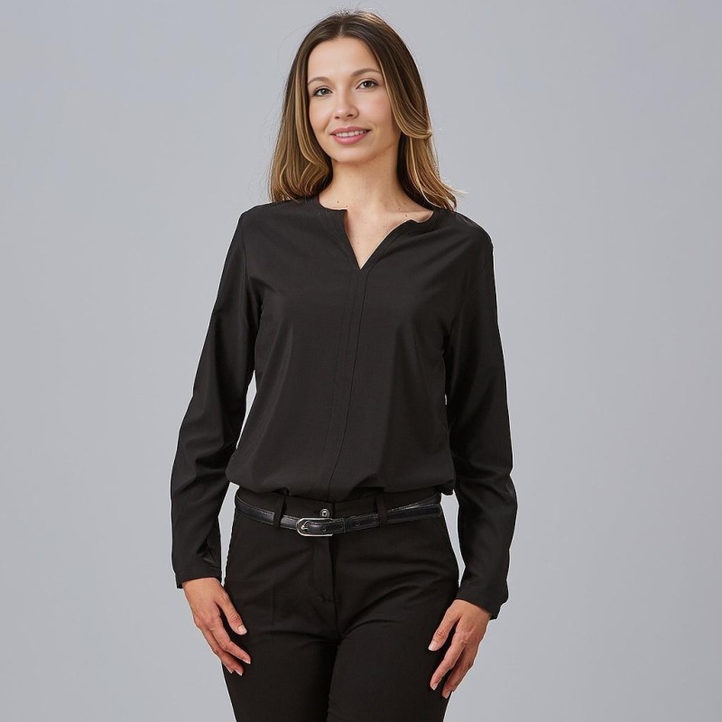 BLUSA CUELLO PICO