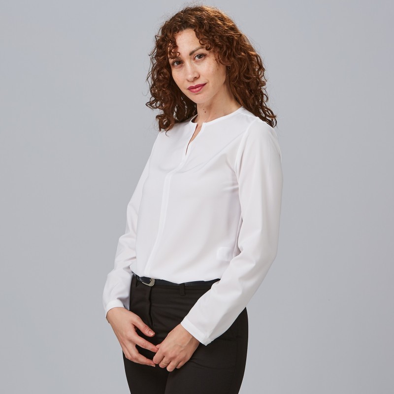 BLUSA CUELLO PICO