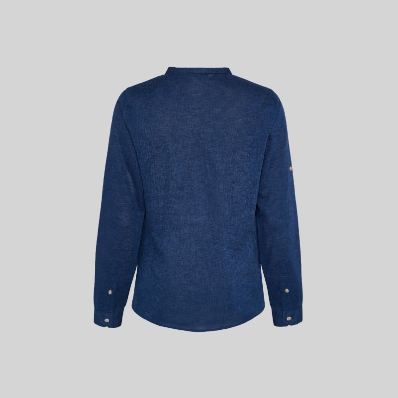 CAMISA MUJER CUELLO MAO
