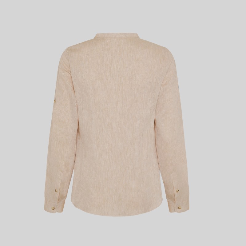 CAMISA MUJER CUELLO MAO