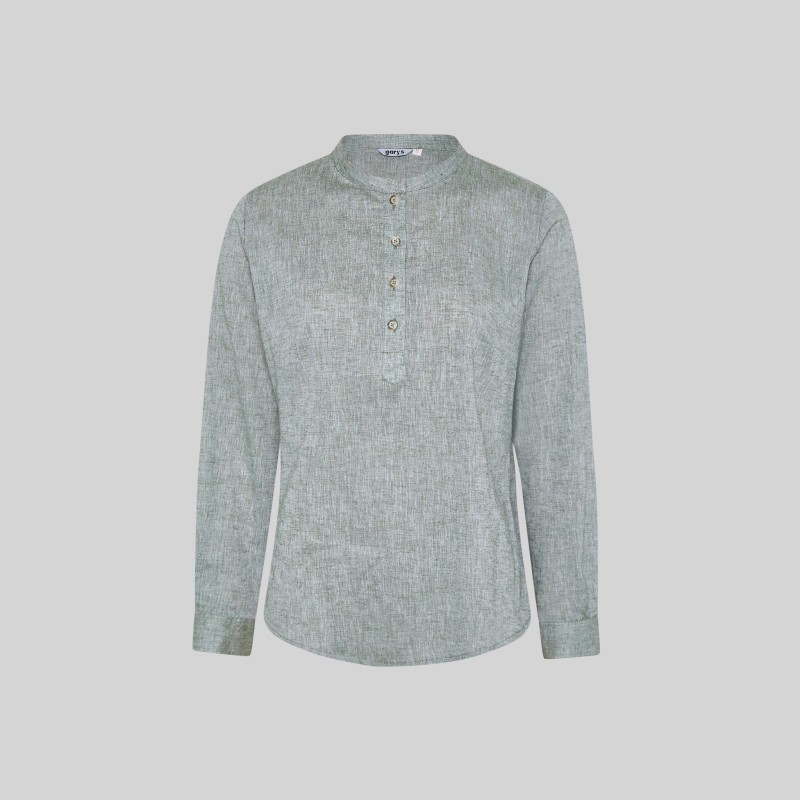 CAMISA MUJER CUELLO MAO