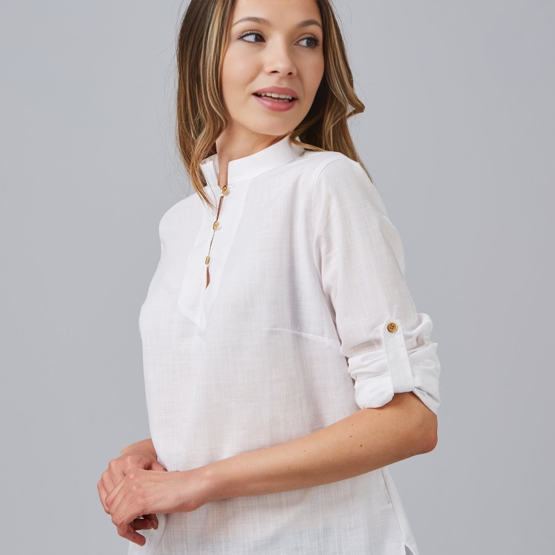 CAMISA PROFESIONAL EN FALSO LINO